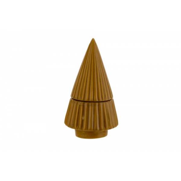 Kerstboom Open It And Find A Tl-holder C Amel 9x9xh16cm Rond Dolomiet 