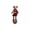 Figuur Mouse Boy Bordeaux 16x10xh45cm Te Xtiel 