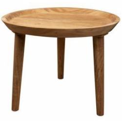 Cosy @ Home Table D'appoint Bowl Naturel 50x50xh40cm  Rond Acacia 