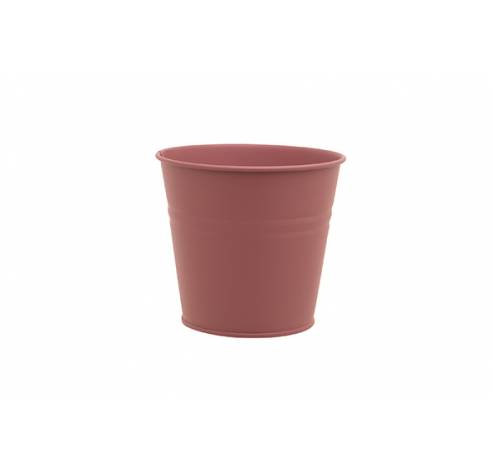 Cachepot Urban Rose 18x14xh16cm Rond Con Ique Metal  Cosy @ Home