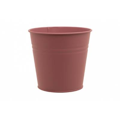 Cachepot Urban Rose 14x10xh12cm Rond Con Ique Metal  Cosy @ Home