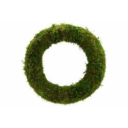 Krans Rattan-grass  Groen 30x30xh7cm Rond 