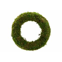 Cosy @ Home Krans Rattan-grass  Groen 25x25xh6cm Rond 