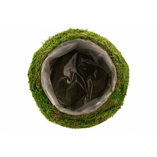 Mand Rattan-grass  Natuur 25x25xh9cm Ron D 