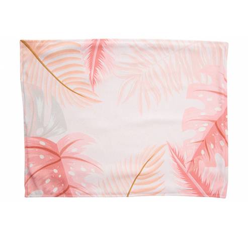 Placemat Leaves Roze 33x44cm  Cosy @ Home
