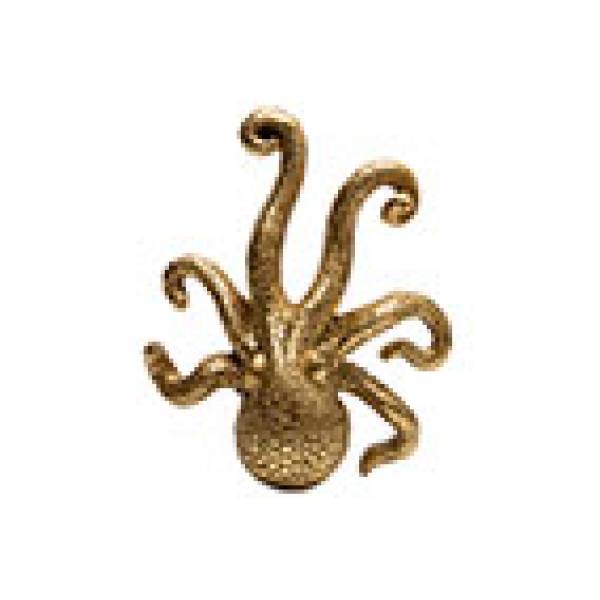 Cosy @ Home Ornament Octopus Brass 19x7xh23cm Andere  Polyresin