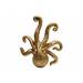 Cosy @ Home Ornament Octopus Brass 19x7xh23cm Andere  Polyresin
