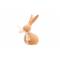 Konijn Lop Rabbit Oranje 13,1x9,5xh21,8c M Langwerpig Dolomiet 