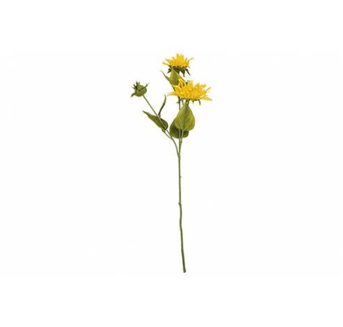 Tak 3x Sunflower Geel 60cm Kunststof  Cosy @ Home