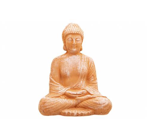 BEELD BUDDHA TERRACOTTA 22,4X15,7XH28CMANDERE KERAMIEK  Cosy @ Home