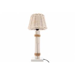 Cosy @ Home Lamp Hamptons Wit 20x20xh45cm Andere Hout 