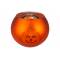 Theelichthouder Pumpkins Oranje D12xh10c M Glas 