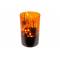 Lamp Led Spiderweb Oranje D7,5xh13cm Excl 3 Aaa Batt 