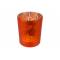 Theelichthouder Pumpkins Oranje D5,5xh7c M Glas 