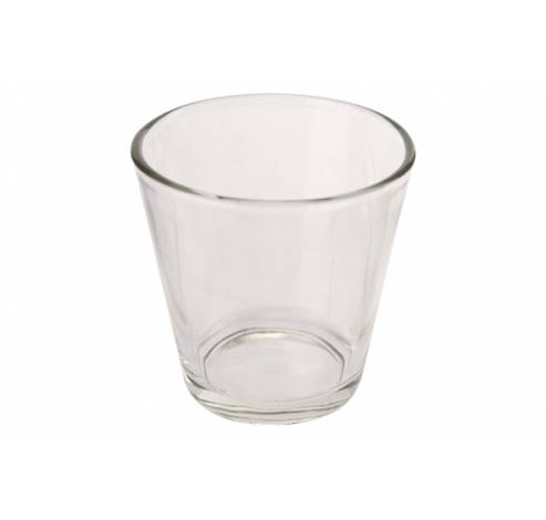Theelichthouder Basic Transparant D6,5xh 6,5cm Glas  Cosy @ Home