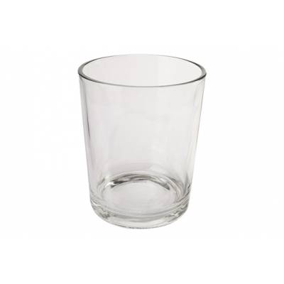 Theelichthouder Basic Transparant D10xh12,5cm Glas  Cosy @ Home