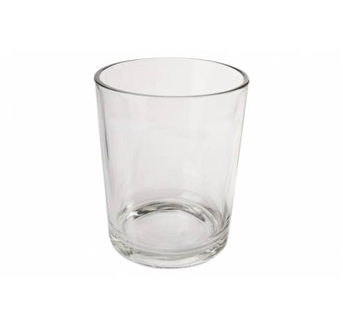 Theelichthouder Basic Transparant D10xh1 2,5cm Glas  Cosy @ Home