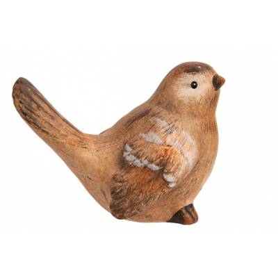 Oiseau Oscar Brun 13,8x7,7xh8,8cm Autre Ceramique  Cosy @ Home