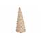 Kerstboom Xmas Tree Gold Wash Creme 9x9x H18cm Resin 