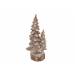 Kerstboom On Stand Duo Greige 22,5x15xh4 2cm Langwerpig Keramiek 
