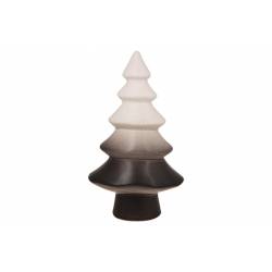 Kerstboom Degraded Anthraciet 6,8x4,7xh1 2cm Andere Keramiek 