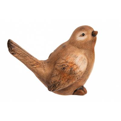 Oiseau Oscar Brun 19,5x12xh15,5cm Autre Ceramique  Cosy @ Home