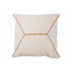 Cosy @ Home Coussin Rope Creme 45x15xh45cm Polyester  