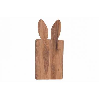Plank Rabbit Wood Bruin 11,5x1,5xh25cm H Out 