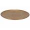 Schaal Lovely Goud 39,5x39,5xh3,5cm Rond  Hout 