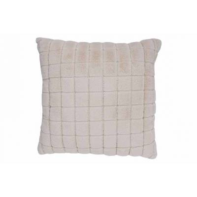 Coussin Checked Creme 45x10xh45cm Polyes Ter  Cosy @ Home