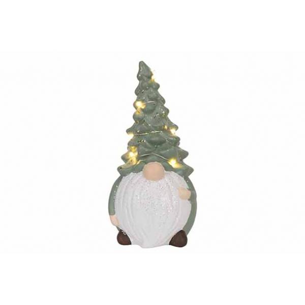 Kerstman Pinecone Hat Goud 8,5x8,5xh18cm  Andere Polyresin 