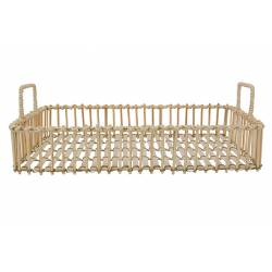 Cosy @ Home Plateau Bamboo Naturel 40x25xh8cm Bambou  