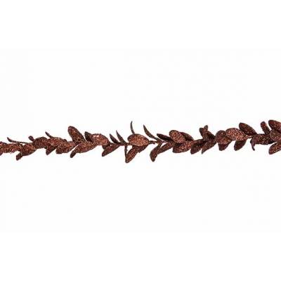 Slinger Leaves Glitter Koper H182cm Kunststof 