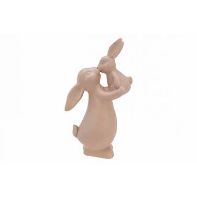 Lapin Baby Rabbit Sable 13,5x8,2xh23,5cm  Allonge Porcelaine  Cosy @ Home