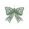 Hanger Strik Glitter Groen 12x10cm Kunst Stof 