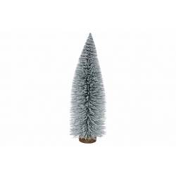 Kerstboom Snow Brush Blauwgroen 14x14xh4 0cm Langwerpig Kunststof 