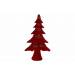 Kerstboom Paillettes Rood 25x12xh43cm Fl Uweel 