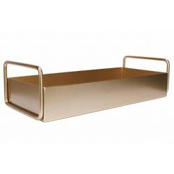 Cosy @ Home Plateau Dore 30x20xh8cm Metal  