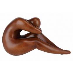 Cosy @ Home Sculptuur Human  Bruin 57x22,9xh30,4cm A Ndere Polyresin