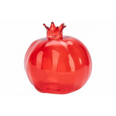 Vase Grapefruit Rouge 11x11xh11cm Rond V Erre  Cosy @ Home