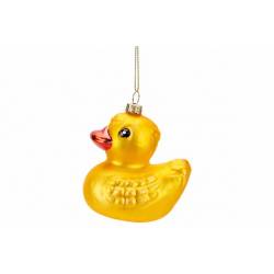 Hanger Duck Geel 8x6xh9cm Glas  