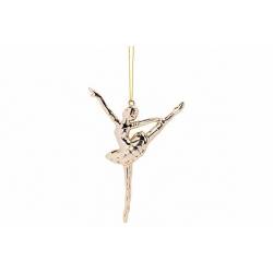 Hanger Ballerina Goud 9x2xh14cm Kunststo F 