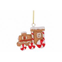 Hanger Train Cookie   Bruin 7x2xh6cm Res In 