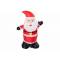 Kerstman Inflatable Led Lights Rood Witx H120cm Polyester 