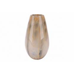 Cosy @ Home Vase Oyster Gris Clair 17x17xh29cm Verre  