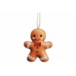 Hanger Cookie Bruin 10x13xh,3cm Andere H Out 