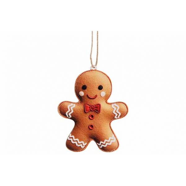 Hanger Cookie Bruin 10x13xh,3cm Andere H Out 