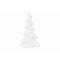 Kerstboom Flocked Wit 18x5xh30cm Kunstst Of 