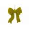 Hanger Bow Flocked Groen 10x3xh10cm Kuns Tstof 
