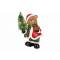 Beer Standing Led Gift Xmas Tree Incl. 2 Xlr44 Batt Rood Groen 10x8xh16cm Resin 